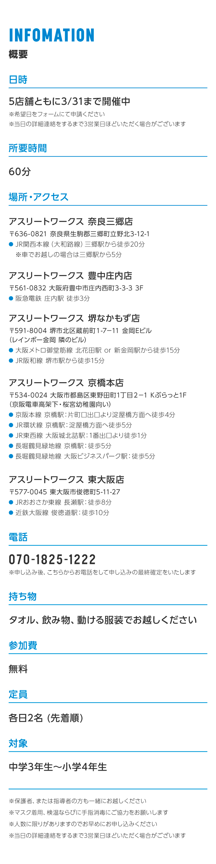 トレーナー情報