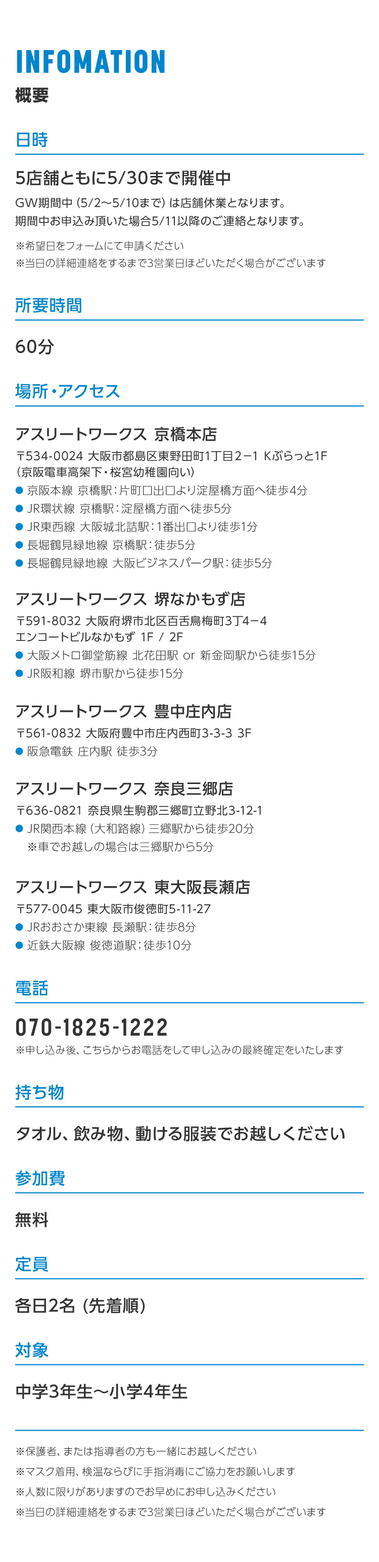 店舗情報